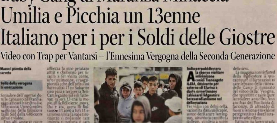 Maranza esigono i soldi per le giostre da 13enne italiano: pestaggio diffuso sui social con la musica trap