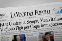 Sempre Meno Italiani Vogliono Figli per colpa Immigrazione