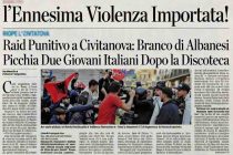 Raid punitivo: due italiani aggrediti a calci e pugni da branco immigrati