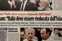 Sermone choc dell’imam: “Italia deve essere rieducata dall’Islam”
