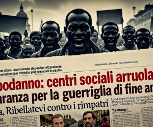 Capodanno: centri sociali arruolano i maranza per la guerriglia di fine anno