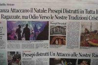Maranza Attaccano il Natale: Presepi Distrutti in Tutta Italia