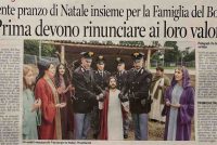 Niente pranzo di Natale insieme per la famiglia del bosco