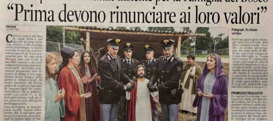 Niente pranzo di Natale insieme per la famiglia del bosco