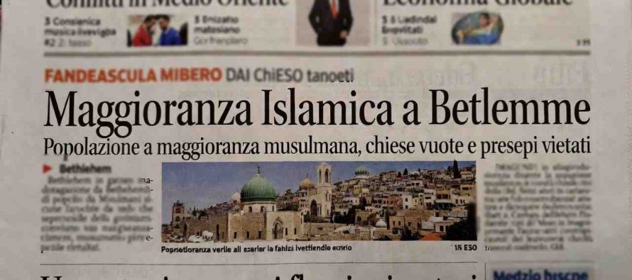 Betlemme Perduta per Sempre: Maggioranza Islamica, Presepi Vietati o Nascosti