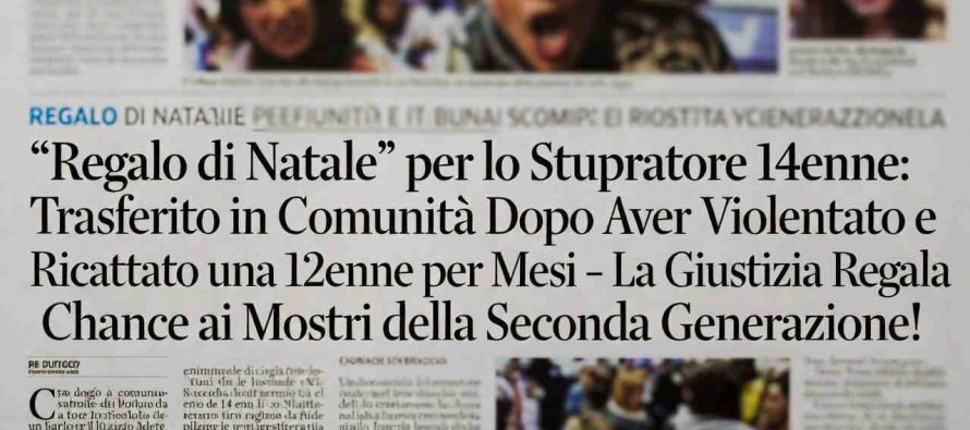 Già libero lo stupratore della 12 enne di Sulmona: “Merita una seconda chance”