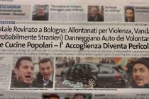 Bolognesi portano cibo di Natale agli immigrati: auto distrutte