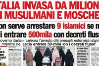 Meloni, non serve arrestare 9 islamici se ne fai entrare 500mila con decreti flussi