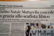 Il regalo di Natale di Mattarella allo scafista: graziato dal presidente