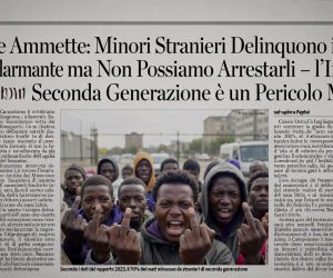 Questore Ammette: Minori Stranieri Delinquono ma Non Possiamo Arrestarli
