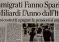 Immigrati fanno sparire 9 miliardi l’anno dall’Italia