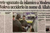 Prete sgozzato da islamico a Modena:  ‘Voleva ucciderlo in nome di Allah’