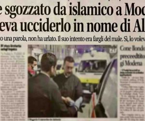 Prete sgozzato da islamico a Modena:  ‘Voleva ucciderlo in nome di Allah’