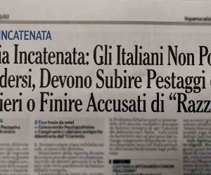 Il caso Cicalone: italiani devono lasciarci massacrare o essere accusati di razzismo