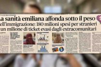 Emilia Romagna: 180 milioni spesi per curare gli extracomunitari