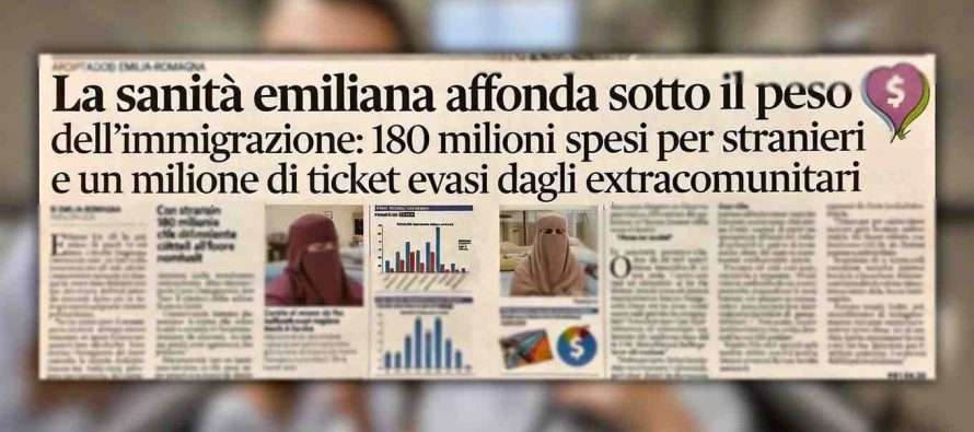 Emilia Romagna: 180 milioni spesi per curare gli extracomunitari
