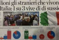 Milioni gli stranieri che vivono in Italia: 1 su 3 vive di sussidi