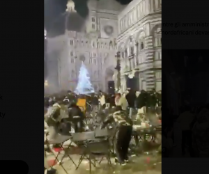 Capodanno di Guerriglia a Firenze: Maranza Devastano la Piazza