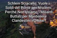Non quell del Ponte, Schlein. Usiamo i soldi dei clandestini per Niscemi