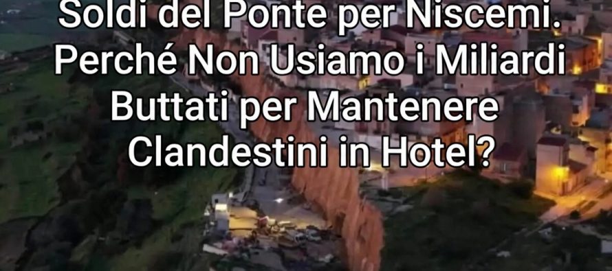 Non quell del Ponte, Schlein. Usiamo i soldi dei clandestini per Niscemi