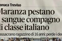 Maranza picchiano il compagno di classe italiano a Treviso