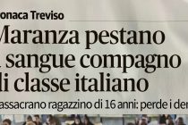 Maranza picchiano il compagno di classe italiano a Treviso