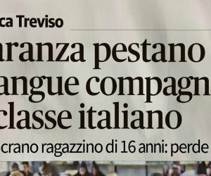 Maranza picchiano il compagno di classe italiano a Treviso