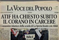 Assassino islamico La Spezia ha chiesto subito il Corano