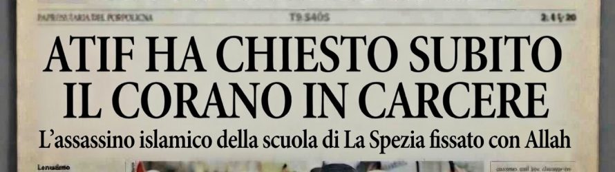 Assassino islamico La Spezia ha chiesto subito il Corano