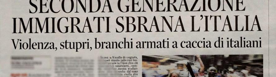 SECONDA GENERAZIONE DI MARANZA SBRANA L’ITALIA