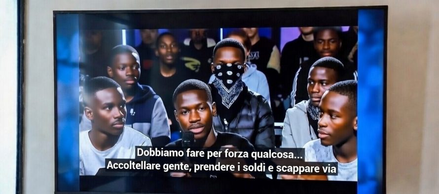 Maranza in TV: “Dobbiamo per forza accoltellare gente”