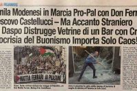 Modena, il vescovo marcia per l’ONG di Casarini mentre immigrato devasta vetrine