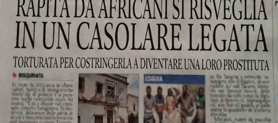 Africani rapiscono donna e la segregano per giorni: torturata per costringerla a prostituirsi