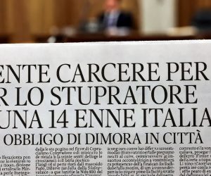 Non basta stuprare una ragazzina italiana per stare in galera