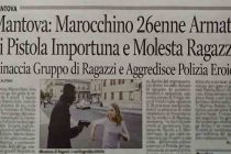 Marocchino vuole violentarla davanti ai suoi amici: li insegue armato di pistola