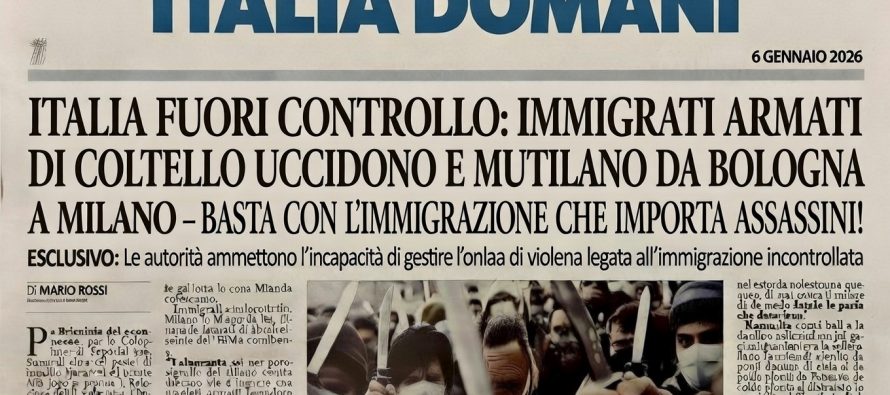 IMMIGRATI ARMATI DI COLTELLO UCCIDONO E MUTILANO ITALIANI
