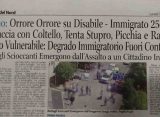 Immigrato sequestra disabile e lo violenta con il coltello