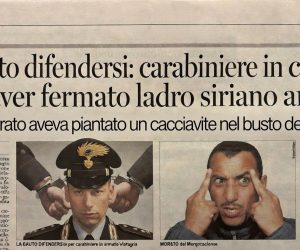 Uccise ladro straniero che accoltellava collega: carabiniere condannato a 3 anni