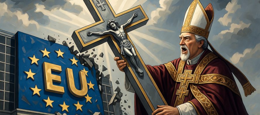 Mons Viganò: “Unione Europea deve essere rasa al suolo”