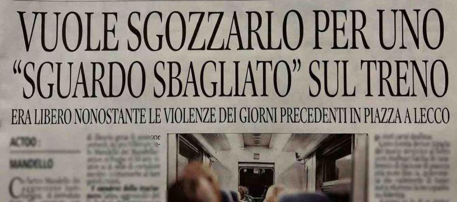 Nordafricano spezza dito a uomo ma è libero: giorni dopo vuole sgozzarne un altro sul treno