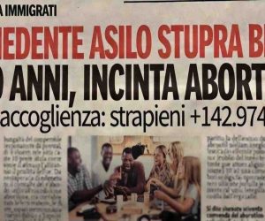Bambina di 10 anni stuprata e messa incinta da migrante in centro accoglienza