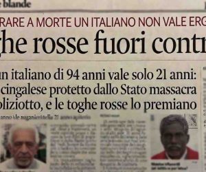 Per i giudici la vita di un italiano vale solo 21 anni