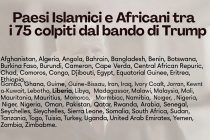 Trump vieta immigrazione regolare da paesi islamici e africani