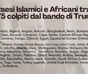 Trump vieta immigrazione regolare da paesi islamici e africani