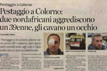 Pestano malato di cuore e gli cavano un occhio a bottigliate