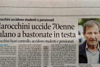 Marocchino uccide 70enne italiano a bastonate in testa