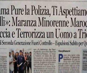 Maranza lo spogliano: «Vai pure alla polizia, ti aspettiamo fuori coi coltelli»