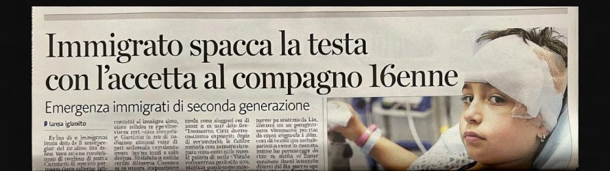 Immigrato spacca la testa con l’accetta al compagno di scuola