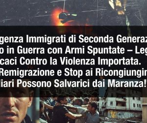 Emergenza Immigrati di Seconda Generazione: Siamo in Guerra Contro i Maranza