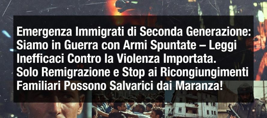 Emergenza Immigrati di Seconda Generazione: Siamo in Guerra Contro i Maranza